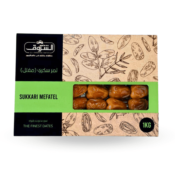 SUKARI MUFATAL DATE (12 x 2 lb)