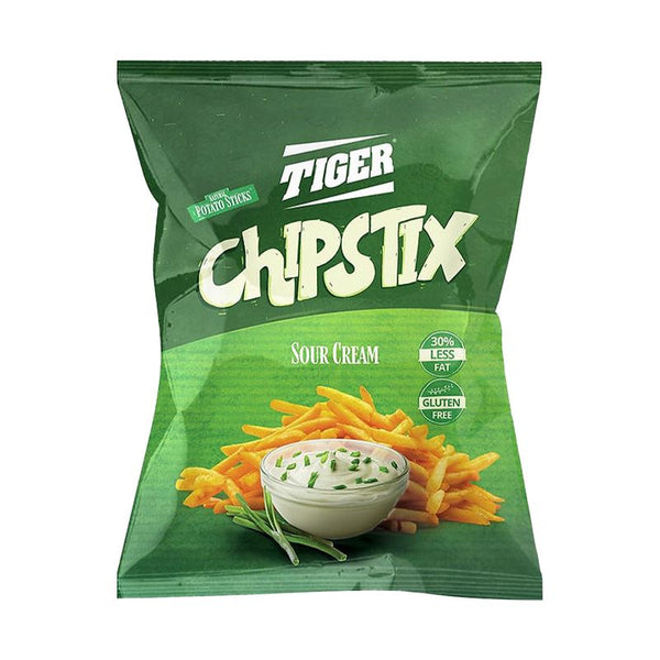 TIGER CHIPSTIX SOUR CREAM (1 x 20)