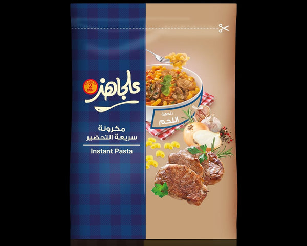 ALLA GHAZ MACARONI INSTANT PACK W/ BEEF TOMATO SAUCE (60 x 70 g)