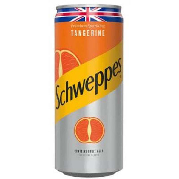 SCHWEPPES TANGERINE CAN (24 BOTTLES X 330ML)