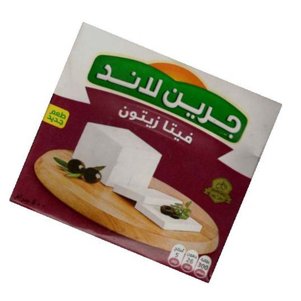 GREENLAND FETA OLIVE CHEESE (24 X 500 G)