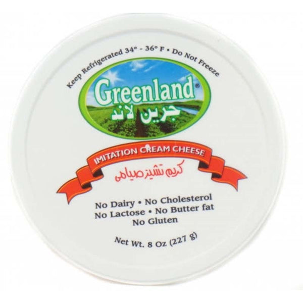GREENLAND NON DAIRY CREAM CHEESE (12 X 8OZ)