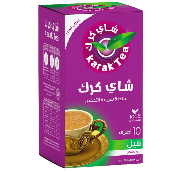 KARAK TEA W CARDAMOM UNSWEETENED (12 x 10 x 20 g)