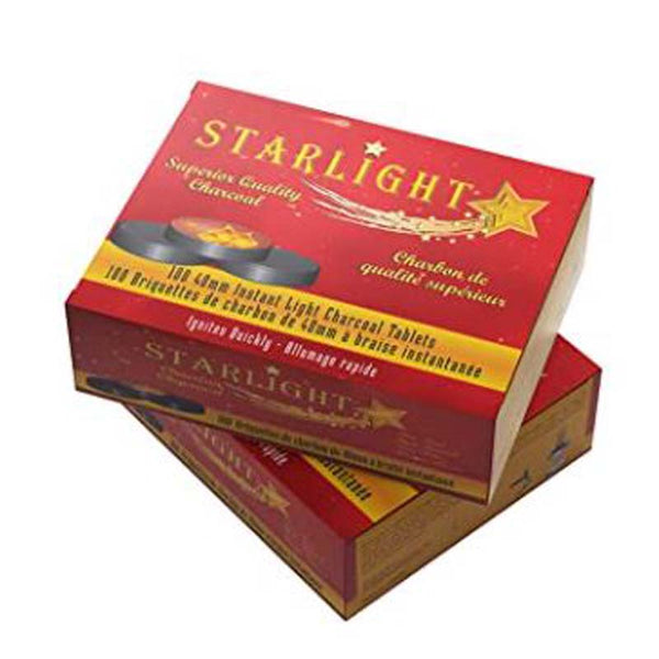 STARLIGHT CHARCOAL (12 X 10 X 10 X 40MM)