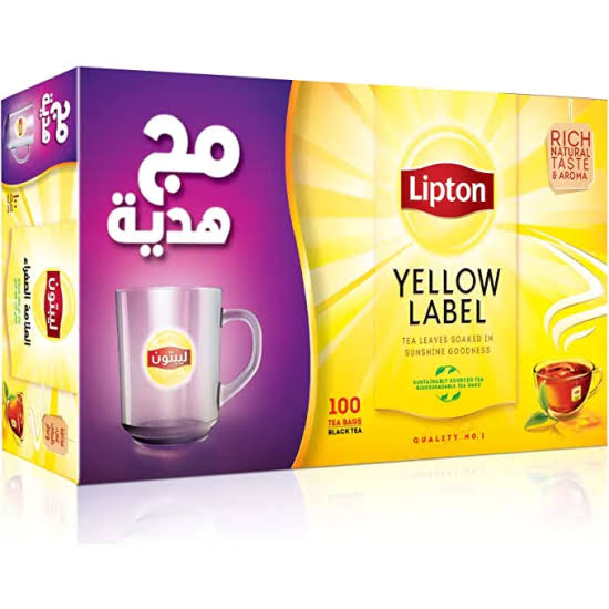LIPTON TEA W/ MUG (18 X 100)