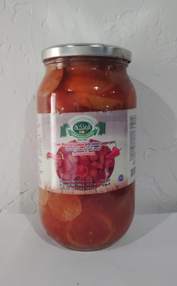 AL-MALKA MIX SLICED PICKLED LIME (12 x 1 kg)