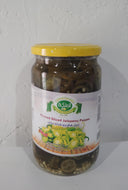 AL-MALKA PICKLED GREEN JALAPENO (12 x 1 kg)