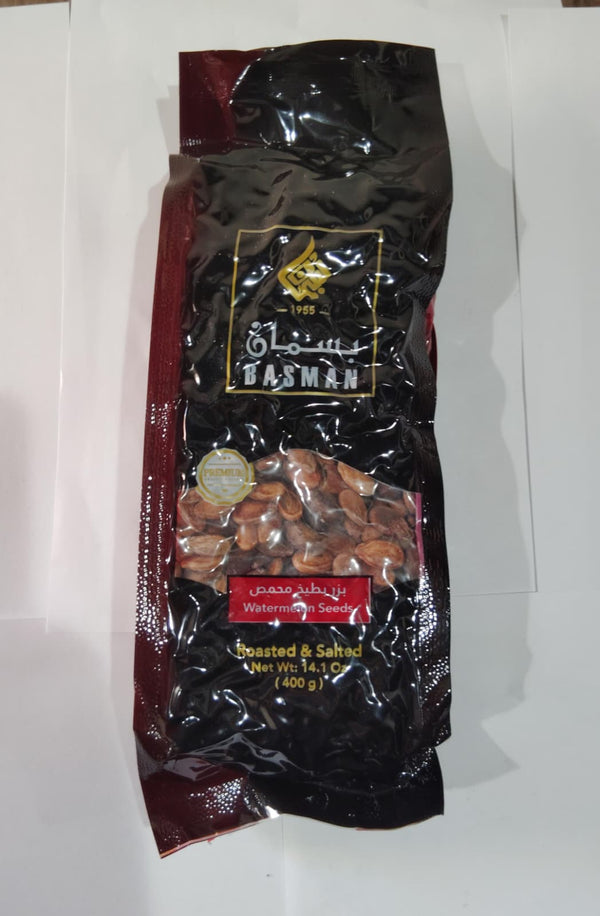 BASMAN ROASTED WATERMELON SEEDS (18 X 400G)